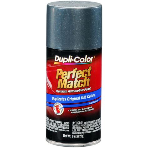 Perfect match paint - The kit comes with 2 - Dupli-Color (BCC0409) Patriot Blue Metallic Chrysler Perfect Match Automotive Paint (8 oz.) - Dupli-Color Perfect Match Premium Automotive Paint is an easy-to-use, high-quality, fast-drying, acrylic lacquer aerosol paint specially formulated to exactly match the color of the original factory applied coating.